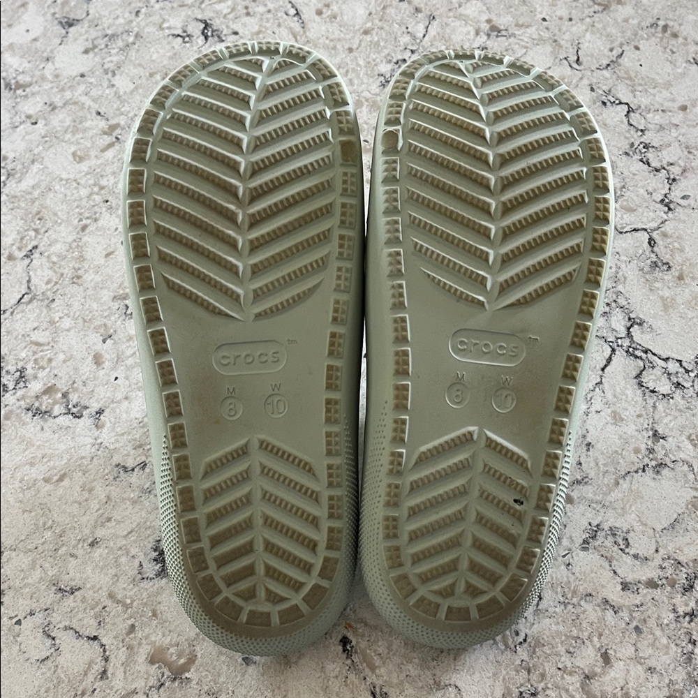 CROCS Women's Sandals in Light Green - Picture 5 of 5